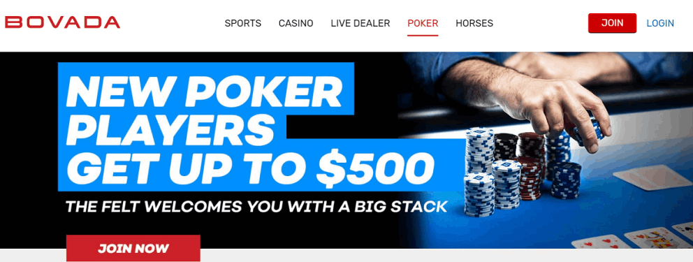 bovada new poker